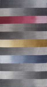 ‘Painted Weft V’ Handwoven Rug