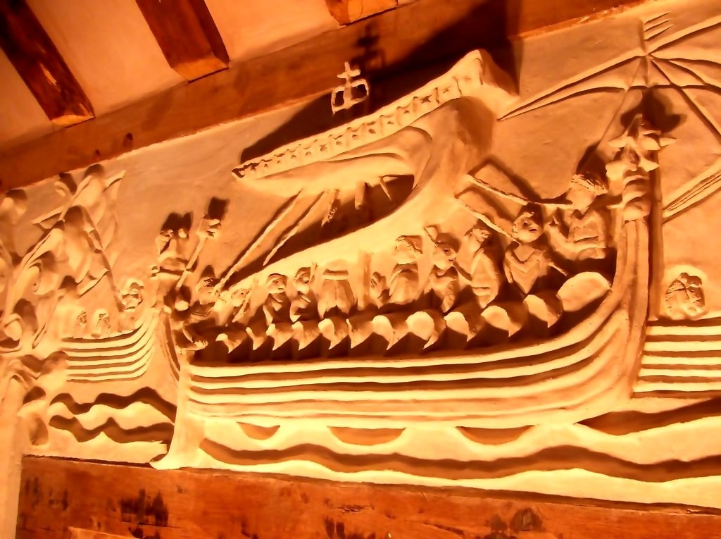 High relief parget