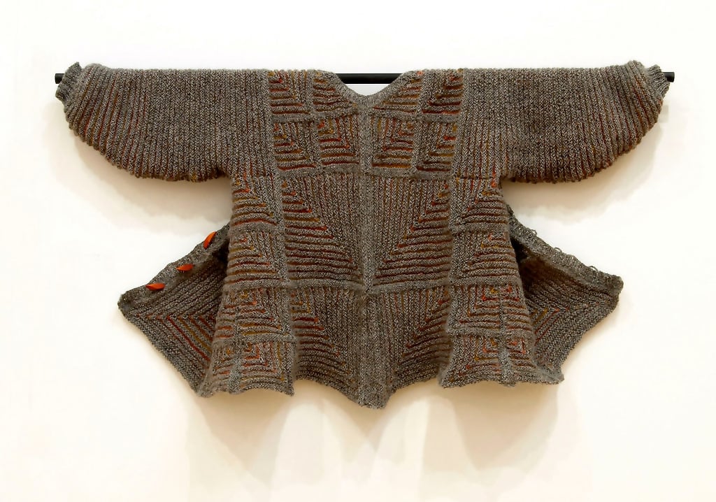 ribby squares jacket