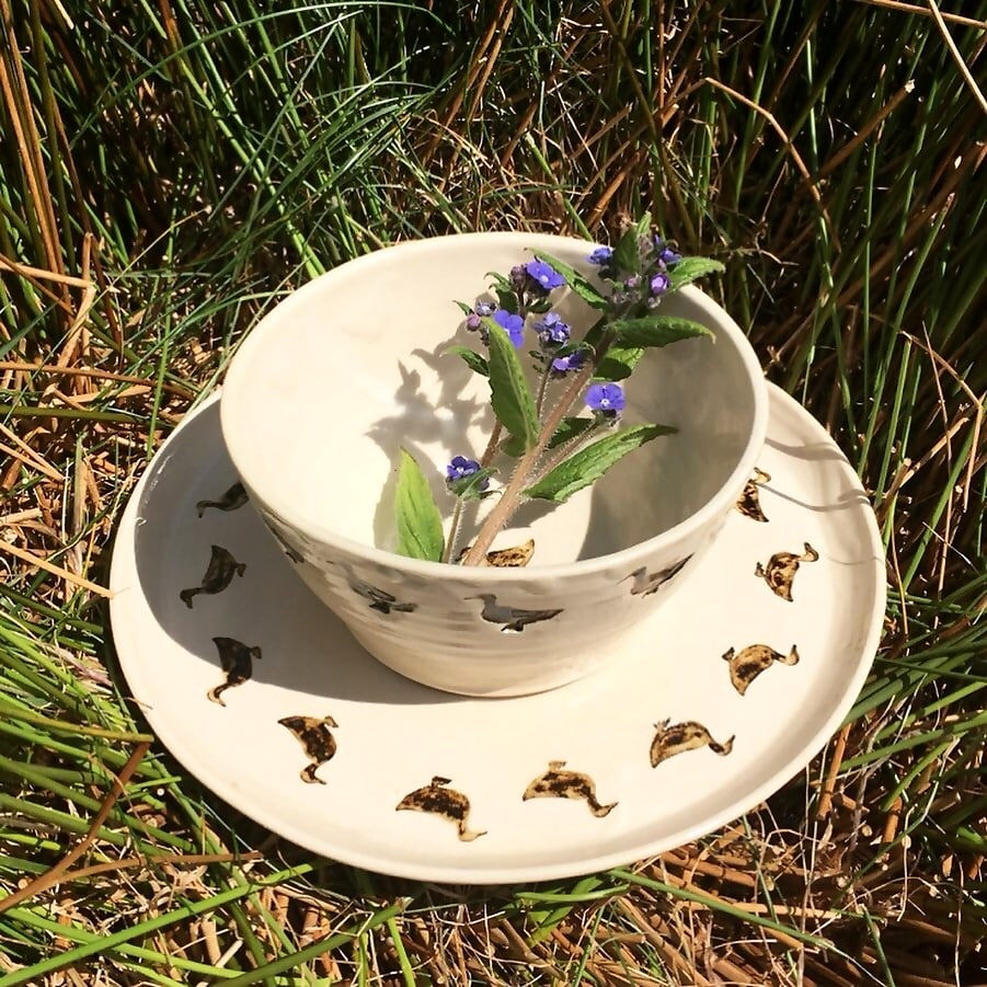 Children’s Ducks Dinner Set
