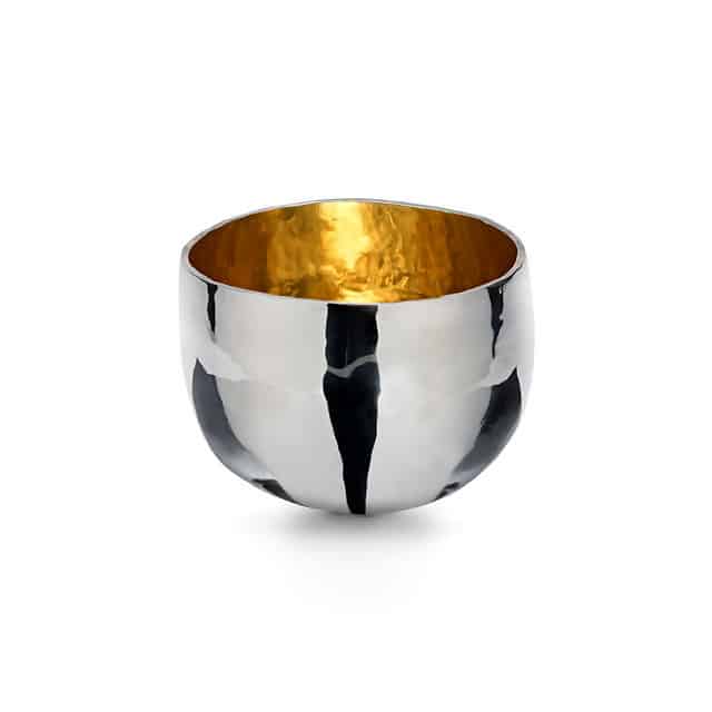 Silver tumbler cup