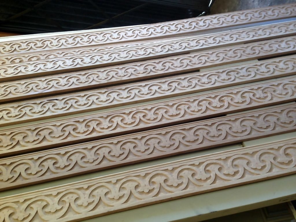 Replica panel border