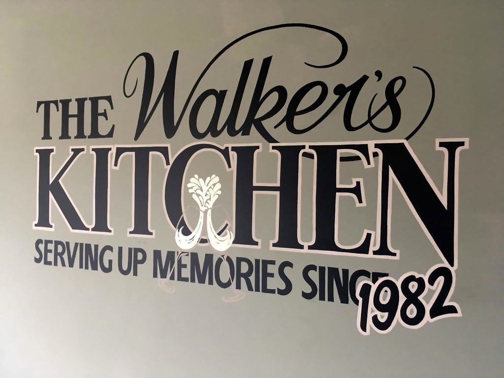 Plaster Wall signwriting