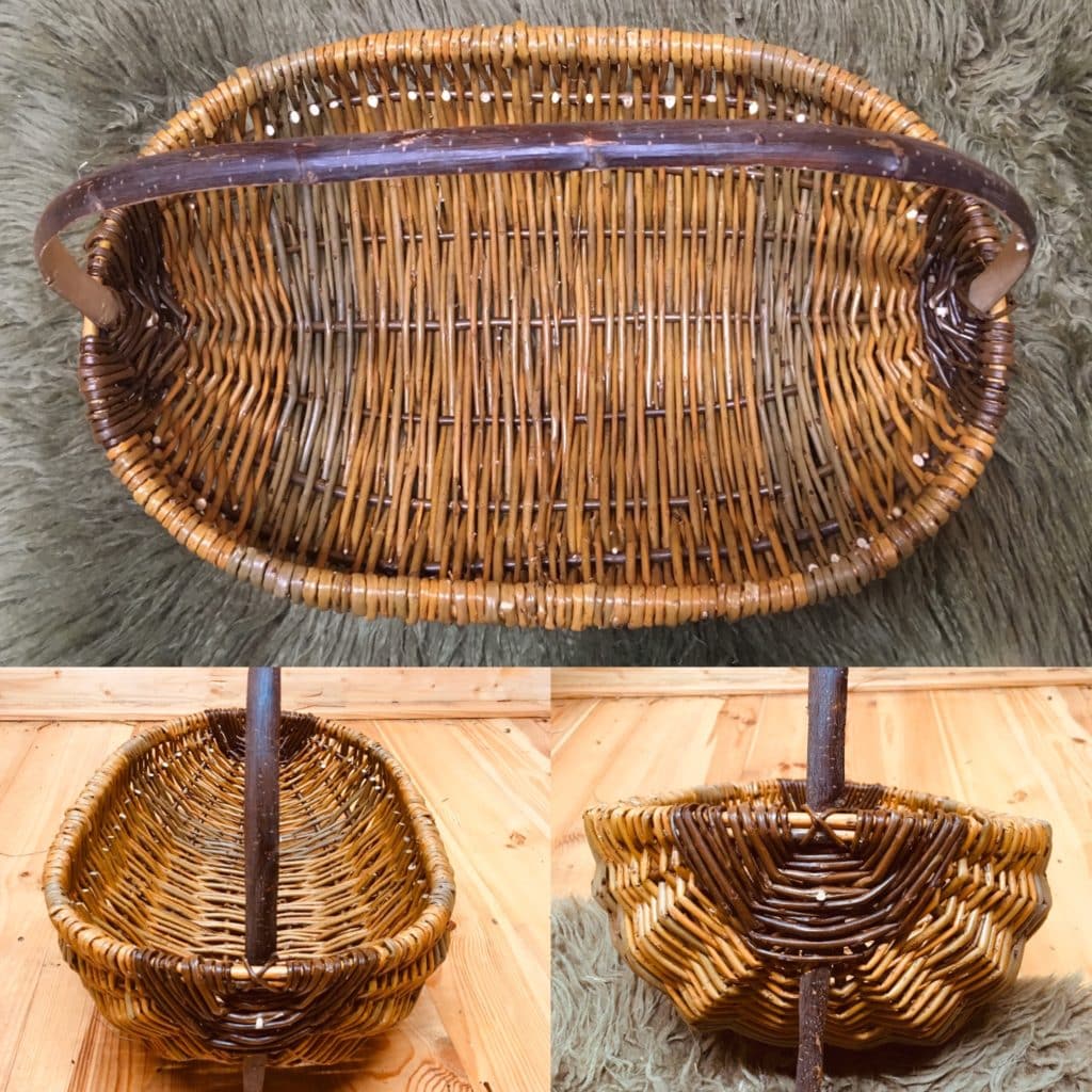 Large Oval frame basket