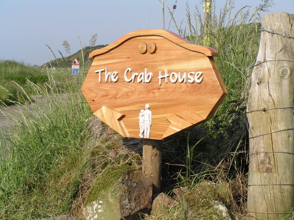 Fully sculpted House Signs