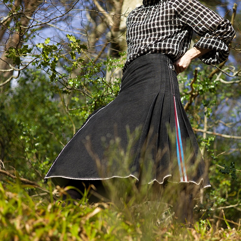 The flat back kilt
