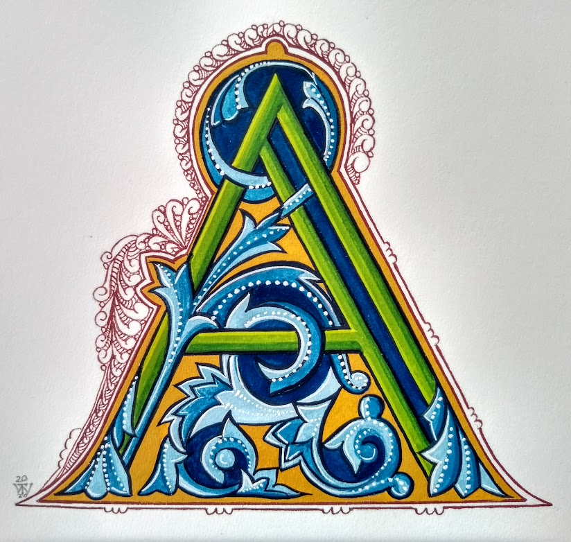 Illuminated letters