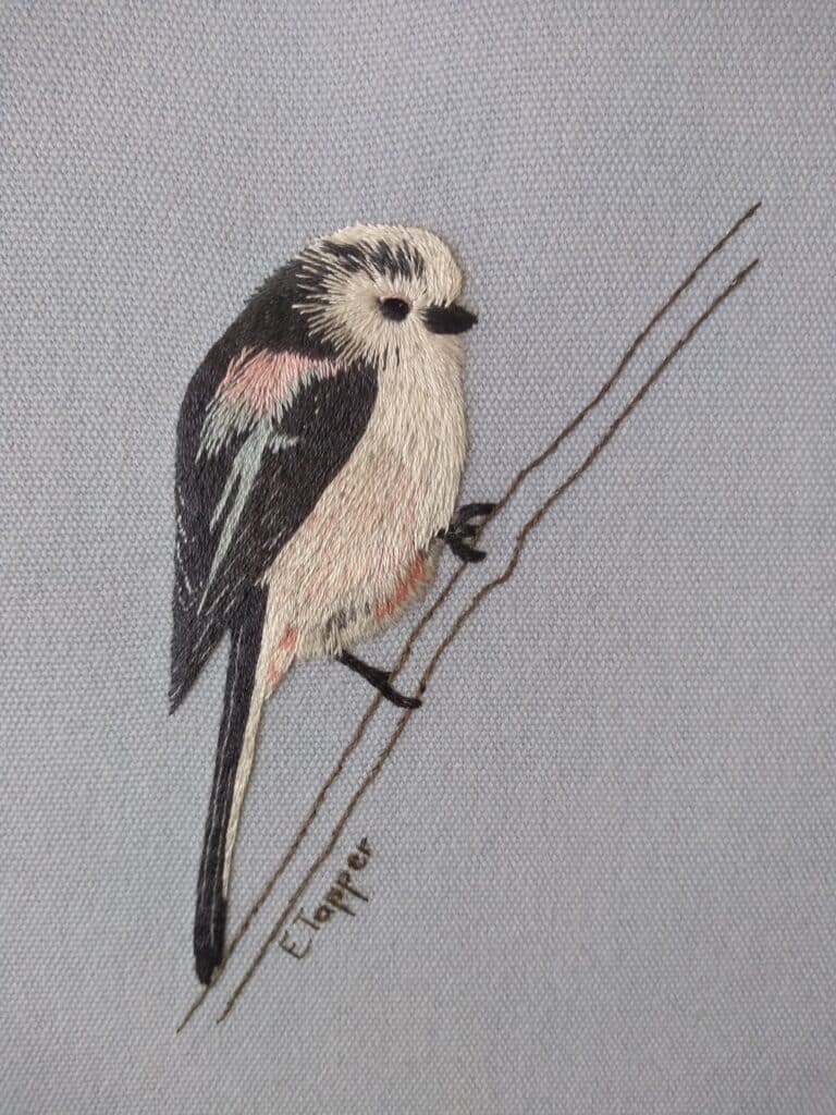 Silk Shaded Long Tailed Tit