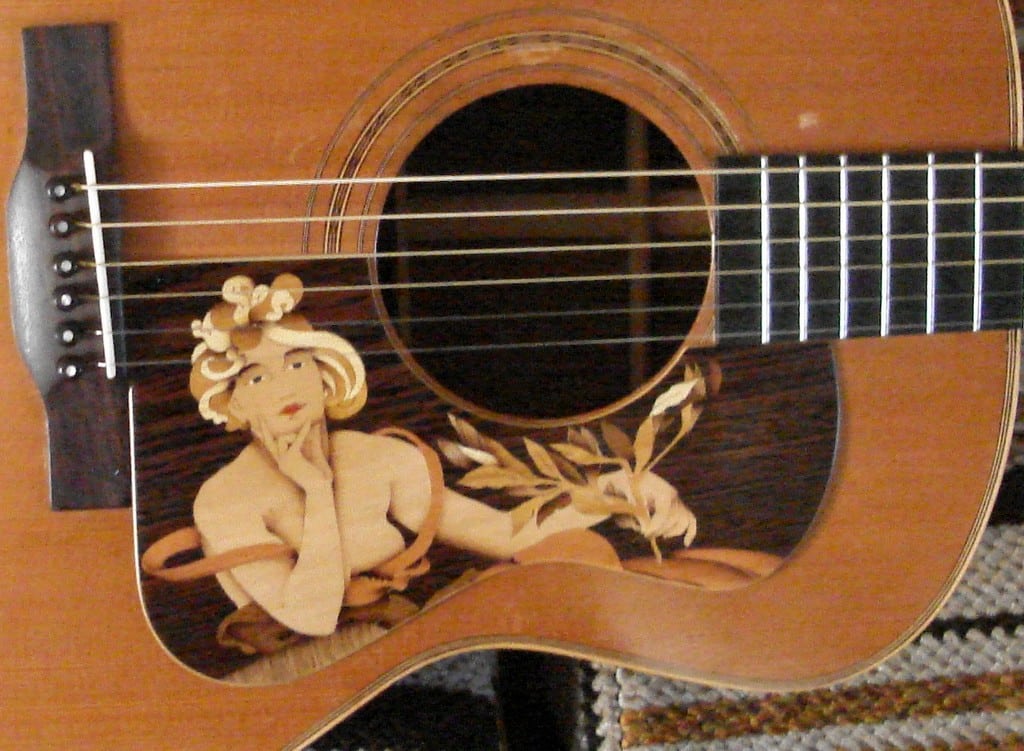 Guitar scratch plate
