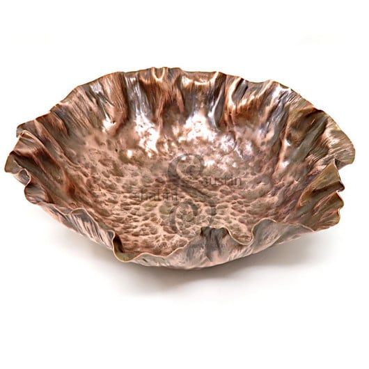 Copper Bowl RUFFLES