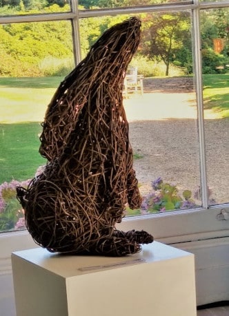 Moon gazing hare