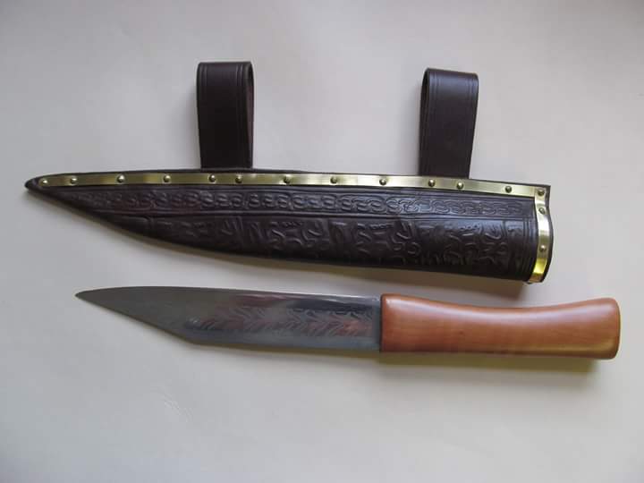 C10th Scramaseax and Sheath