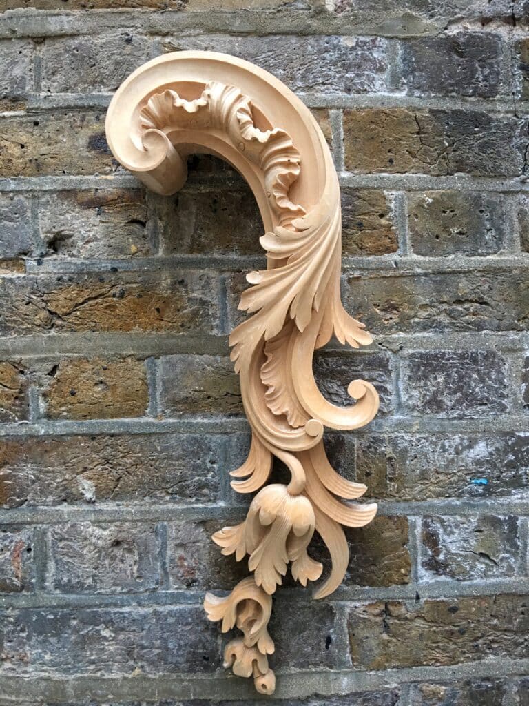 Scrolled ornament