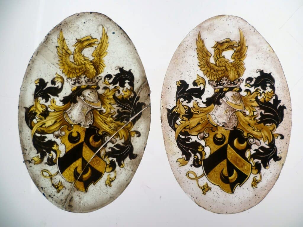 Coat of arms restoration