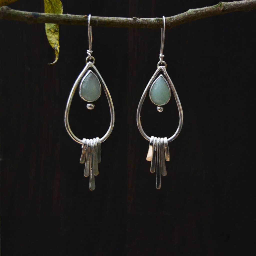 Aventurine ‘Purpose’ Earrings
