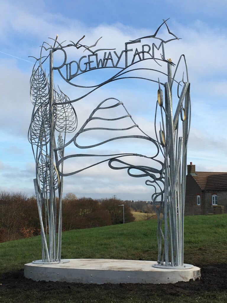 Ridgeway Farm Entrance Sign 2023