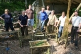 Rustic/bent wood furniture.