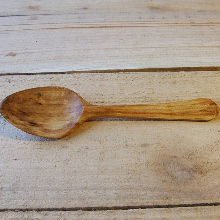 Hand carved Dolphin spoon