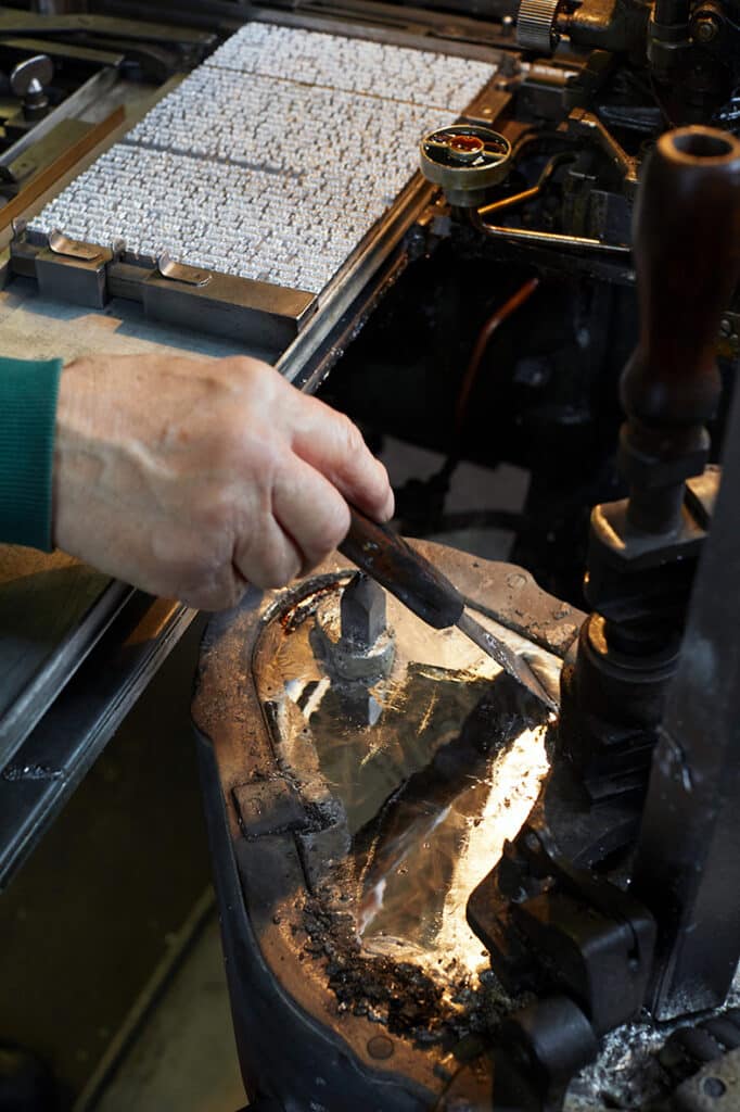 Casting metal type