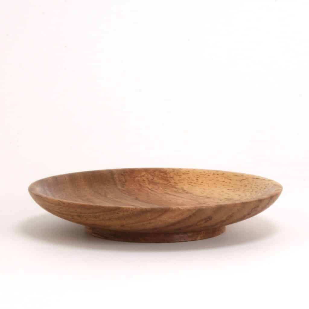 English Walnut Ring/Coin Bowl