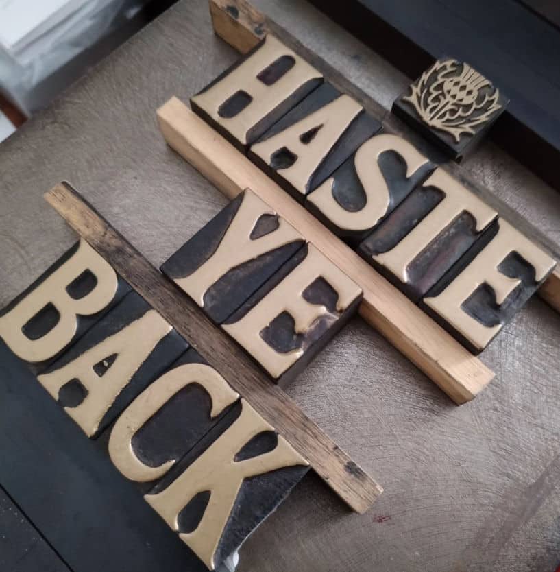 Haste Ye Back