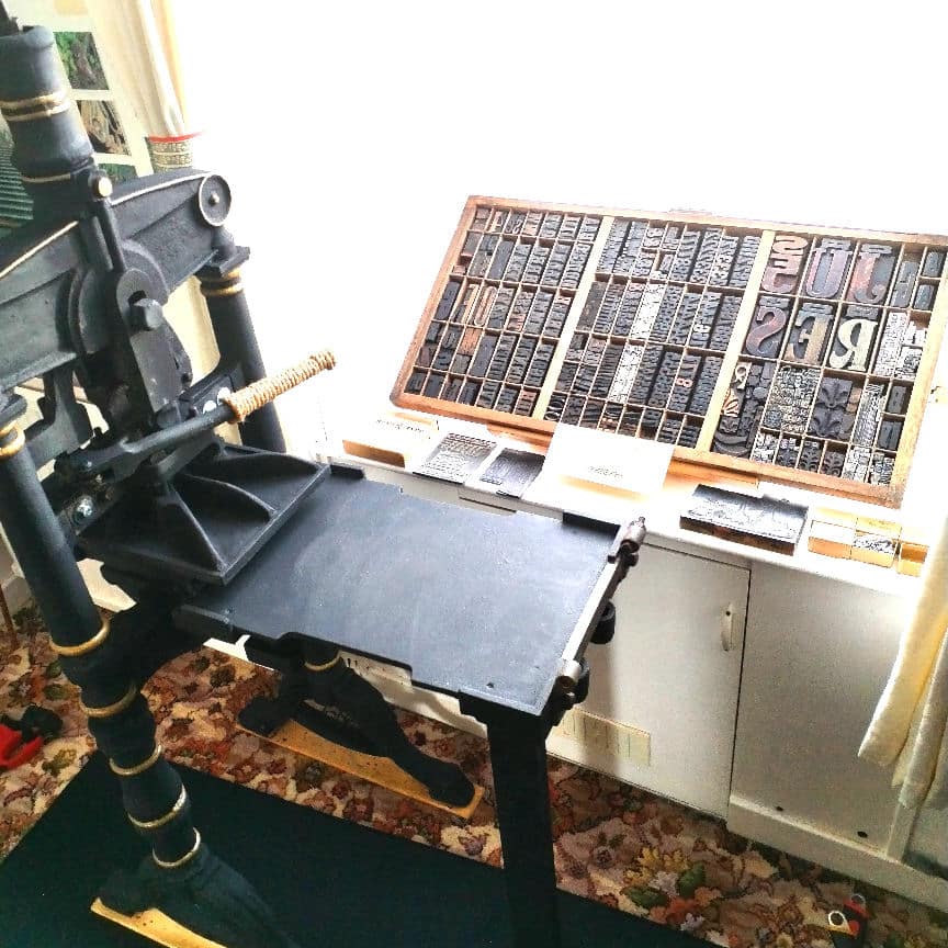 Restoring an Albion Press
