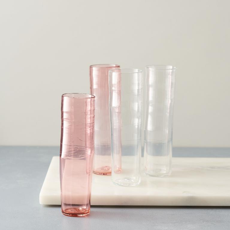 Orchid Champagne Flutes