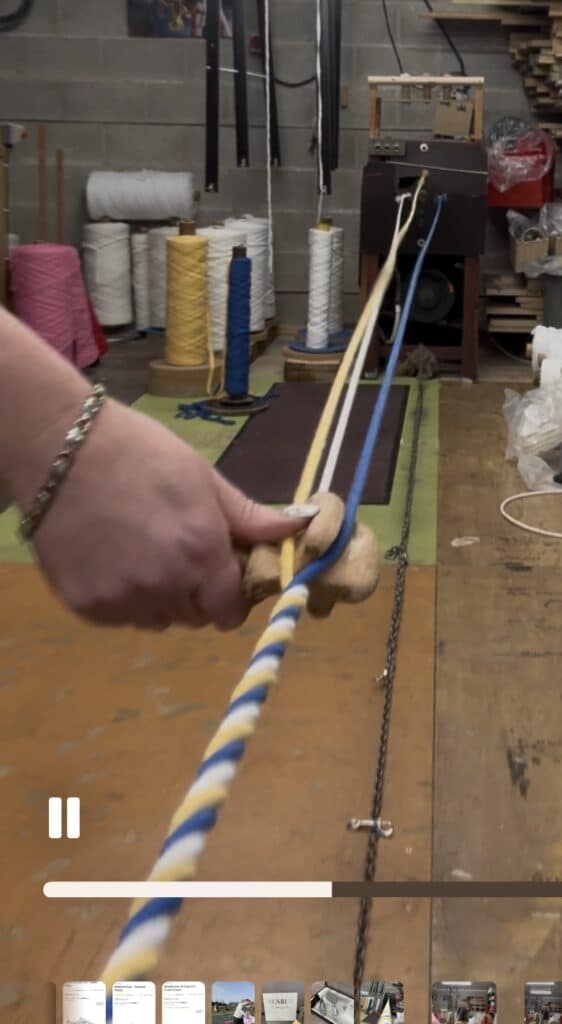 Putting the twist in the Leeds united rope