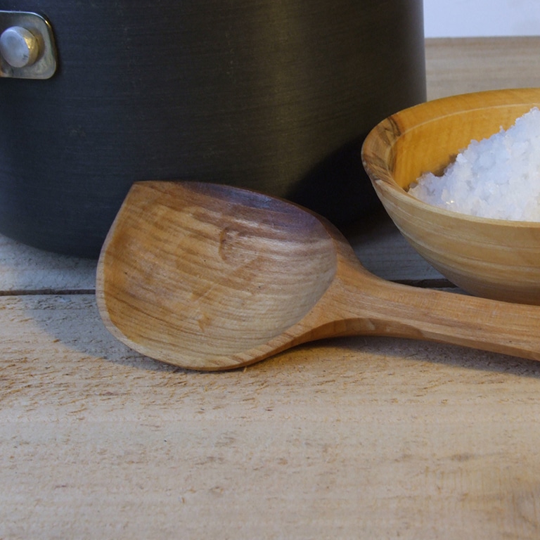 Hand carved Cooking Spoon