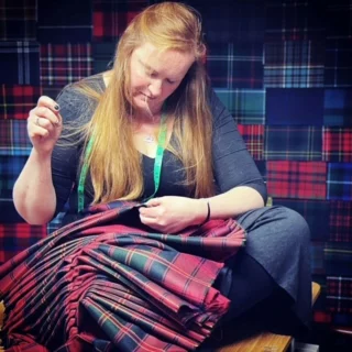 Kilt maker Nicola Laird @thekiltmakery has won both the inaugural Scotland Maker of the Year Award, supported by the William Grant Foundation, and UK Maker of the Year Award, supported by the Marsh Charitable Trust @marshawards. Each was accompanied by a £1,000 prize, awarded at a special presentation at Eltham Palace on Tuesday 26 November 2024.

The awards celebrate a heritage craftsperson in Scotland and the UK who has made an outstanding contribution to their craft within the previous year. It recognises a contribution that is far beyond the ordinary, either in pushing their craft to new levels, contributing to its promotion or continuation in an exceptional way.

Nicola Laird has been in the kilt industry for 32 years and has been teaching for eight years, during which time she has taught one hundred students. In the past year she has taken on another young apprentice, and her kilt making courses have been so successful that she has had to employ an extra person to help. She is currently finishing a book on kilt making, which will include a history of kilts and tartan, a study of kilt makers through the years, and a workbook.

The three other finalists for the award were typefounder and printer Nick Gill @effrapress (England Maker of the Year), silversmith Cara Murphy @silverlandscape (Northern Ireland Maker of the Year) and maille maker @philparkesmaille (Wales Maker of the Year).

The William Grant Foundation is a funder of good causes connected to one of Scotland’s leading family-owned businesses, with a vision of a Scotland where everyone has the opportunity to thrive. The Marsh Charitable Trust runs a portfolio of awards with a number of nationally and internationally recognised partners to celebrate the outstanding contributions of people who are committed to social, cultural and environmental causes

Read more via the linktr.ee in our bio. We will be posting about each of our awards over the next few days.

📷 @robertwadephotography