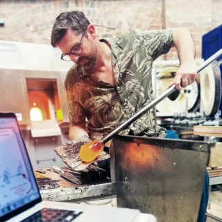 Metalworker @rachaelcolleyartist from Sheffield and glassblower @allistermalcolmglassltd from Stourbridge have won Environmental Sustainability Awards, through a partnership between Heritage Crafts and the Queen Elizabeth Scholarship Trust @qestcraft. They both received £1,000 prizes and specially-commissioned trophies at a presentation at Eltham Palace on Tuesday 26 November 2024.

The first award was for a craftsperson or microbusiness demonstrating an innovative approach to environmental sustainability, rarely before seen, that can act as inspiration for others to explore new ways of thinking and working. Rachael Colley creates jewellery and ambiguous eating implements that challenge our collective connections with food, highlighting issues of consumption and waste.

The second award recognised the achievements of a craftsperson or microbusiness that has made measurable progress in transforming the environmental impact of their craft business, through a series of incremental changes and improvements. Allister Malcolm has converted his glass studio from fossil fuels to renewable electricity, installed three-phase solar power, and worked with a UK manufacturer to enhance an electric furnace design.

The trophies for these award have been made by pole-lathe wood turner @geoffhannis, one of QEST’s emerging makers. Judges for these awards included design consultant and journalist @roddyclarkedesign, independent editor @kerrynharpercuss, QEST CEO Debbie Pocock LVO, and Heritage Crafts Trustee Jo Sealy @theblackartisans. 

Read more via the linktr.ee in our bio. We will be posting about each of our awards over the next few days.

📷 @robertwadephotography