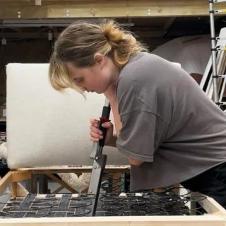 London upholsterer @libbypayneportfolio has won the 2024 Young Upholsterer of the Year Award, supported by @house_of_sonnaz, including a £1,000 prize awarded at a special presentation at Eltham Palace on Tuesday 26 November 2024.

The award, now in its second year, celebrates a young upholsterer who has made an outstanding start to their craft career. The winner is highly skilled amongst their peers, whilst raising the perceived value of their craft through sharing and awareness raising. They have given themselves a fantastic chance of achieving long-term success, perhaps overcoming disadvantage or setbacks along the way.

Libby Payne sought employment within the upholstery trade early in her studies, and her enthusiasm quickly led her to secure a position at a commercial workshop. Where others may have paused their formal education, Libby recognised the value of combining her studies with hands-on experience, dedicating all her time and energy to both. Her work rivals that of upholsterers with decades of experience, and she consistently produces results of the highest quality.

The two other finalists for the award were Maya Bennett, who has been studying with @the_amusf diploma syllabus part-time at the Bristol Upholstery Collective for two years, and @maisiefox, who had previously worked for an interiors company, making upholstered furniture to clients’ specifications, before dedicating herself to gaining her AMUSF diploma at London Metropolitan University.

House of Sonnaz is a sustainability-led luxury lifestyle and homeware brand from @sonnaz_ Nooranvary (BBC The Repair Shop). Its furniture range features innovative ways of designing, making and supplying, with a mission to create incredible furniture and furnishings, bringing fabulousness and craftsmanship into every space it possibly can.

Read more via the linktr.ee in our bio. We will be posting about each of our awards over the next few days.

📷 @robertwadephotography