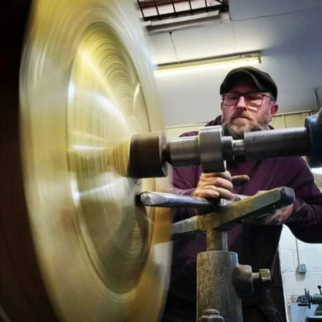 This week’s #mondaymaker is Craig Palmer @spin360shop - a bespoke metal spinning specialist. 

Craig has over 28 years of experience in the trade, creating bespoke one-off pieces to larger batch orders for a wide range of people and industries, including for lighting companies in the UK and abroad. Craig’s work can be found in hotels, private residences and Michelin star restaurants across the globe.

View Craig’s full profile on our maker’s directory: https://www.heritagecrafts.org.uk/maker/craigpalmer/ 

#heritagecrafts #mondaymaker #metalspinning